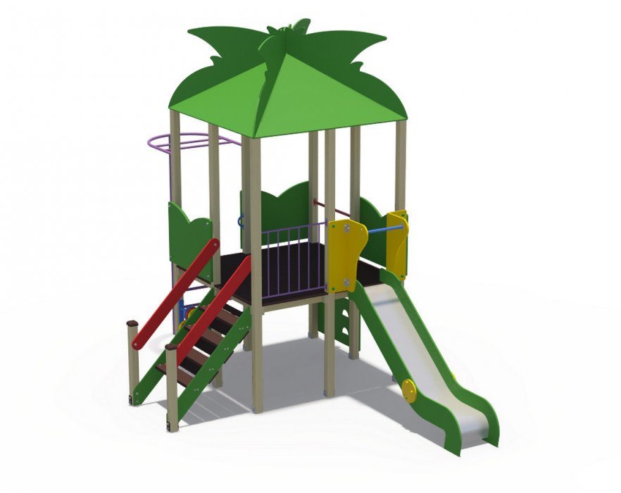 Детский игровой комплекс Джунгли Дом на дереве ДИО 02100